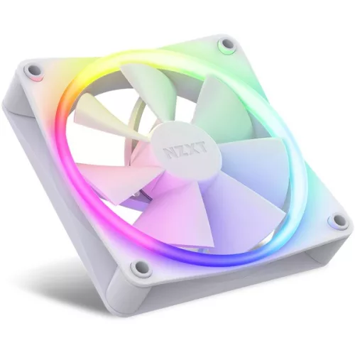 Chladiaci ventilátor NZXT 120 mm Aer RGB 3 s trojitou bielou farbou