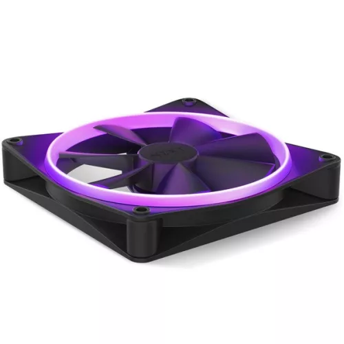 Chladiaci ventilátor NZXT 140 mm Aer RGB 3 s jedným čiernym konektorom