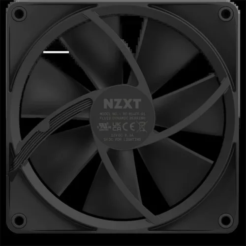 NZXT 140 mm Aer RGB 3 Single fekete hűtőventilátor