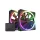 Chladiaci ventilátor NZXT 140 mm Aer RGB 3 s dvojitým čiernym podsvietením