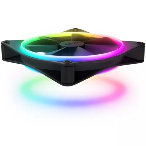 Chladiaci ventilátor NZXT 140 mm Aer RGB 3 s dvojitým čiernym podsvietením