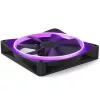 Chladiaci ventilátor NZXT 140 mm Aer RGB 3 s dvojitým čiernym podsvietením