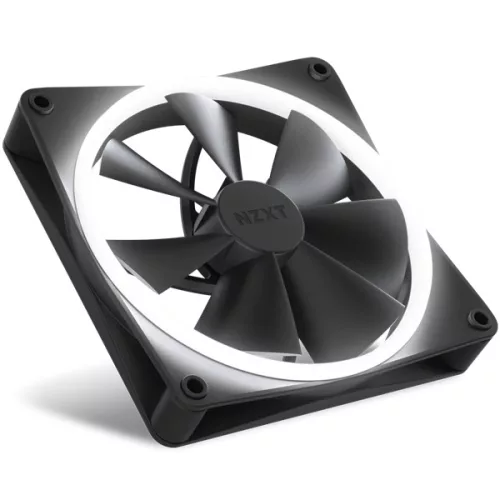 Chladiaci ventilátor NZXT 140 mm Aer RGB 3 s dvojitým čiernym podsvietením