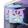 NZXT T120 120mm RGB fehér processzor hűtő