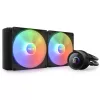 NZXT Kraken 280 280mm 2x140mm AIO RGB Schwarzer Wasserkühlungs-CPU-Kühler