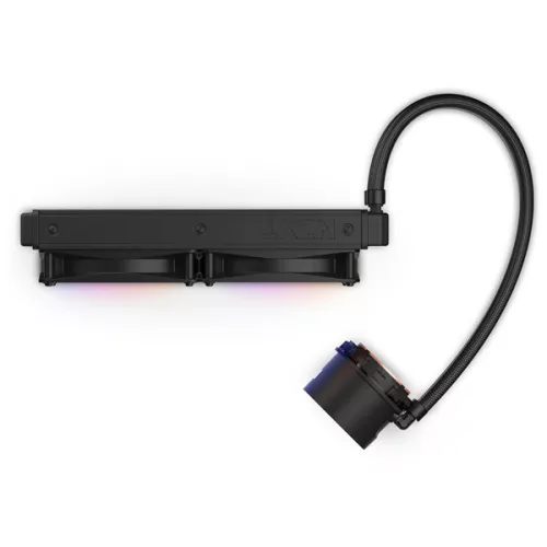 NZXT Kraken 280 280mm 2x140mm AIO RGB Schwarzer Wasserkühlungs-CPU-Kühler