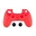 Spartan Gear 2808144 PS4 kontroller szilikon skin piros + hüvelykujj csúszásgátló