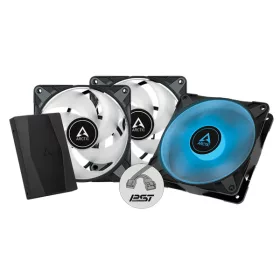   Arctic P12 PWM PST RGB 120mm 3 kom. crni ventilatori + kontroler