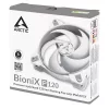 Ventilátor Arctic BIONIX P120 120 mm sivo-biely