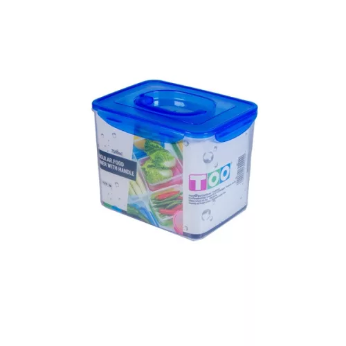 TOO KT-066 Cutie dreptunghiulară pentru depozitarea alimentelor, 7500 ml, cu mâner