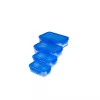 Set de 4 cutii dreptunghiulare pentru depozitarea alimentelor TOO KT-074, 250+500+900+1500 ml