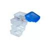 Set de 4 cutii dreptunghiulare pentru depozitarea alimentelor TOO KT-074, 250+500+900+1500 ml