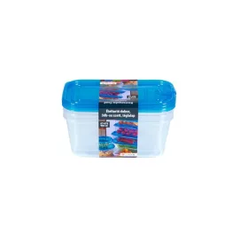   TOO KT-078 Set de 3 cutii dreptunghiulare pentru depozitarea alimentelor, 960 ml
