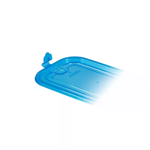 TOO KT-078 Set de 3 cutii dreptunghiulare pentru depozitarea alimentelor, 960 ml