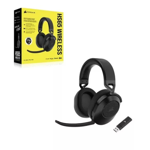 Corsair HS65 Dolby 7.1 fekete vezeték nélküli gamer headset