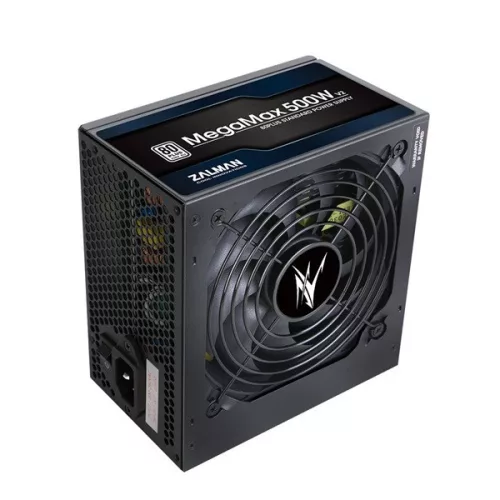 Zalman MegaMax ZM500-TXII(V2) 500W 80+ ventilátorový zdroj v skrinke