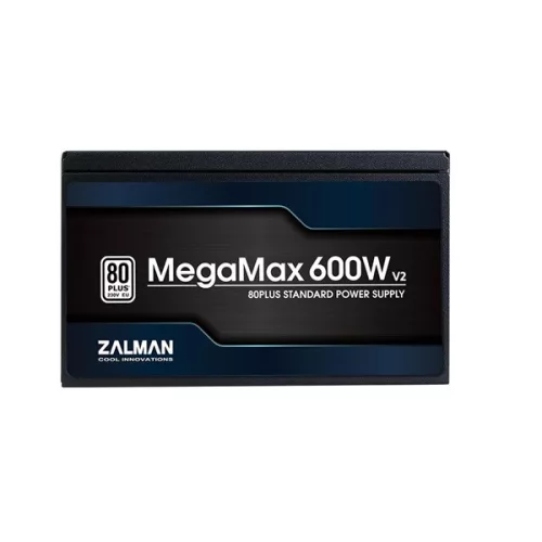 Zalman MegaMax ZM600-TXII(V2) 600W 80+ ventilátorový zdroj v skrinke