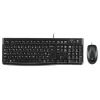 Logitech MK120 HUN schwarze USB-Tastatur + Maus