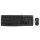 Logitech MK120 HUN schwarze USB-Tastatur + Maus