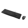 Logitech MK120 HUN schwarze USB-Tastatur + Maus