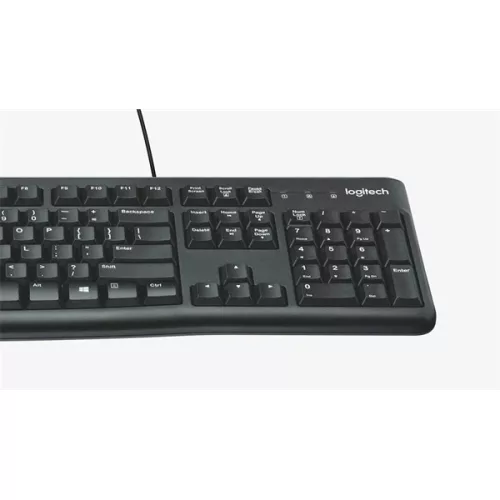 Logitech MK120 HUN schwarze USB-Tastatur + Maus