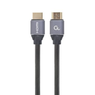   Gembird CCBP-HDMI-7.5M 7,5m Premium HDMI 2.0 Ethernet -> HDMI 2.0 Ethernet M/M fekete-szürke kábel