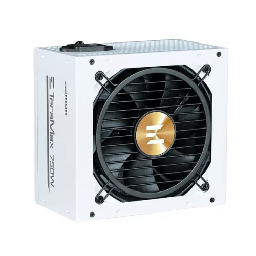 Modulárny zdroj Zalman TeraMax ZM750-TMX2 WHITE 750W 80+ Gold s ventilátorom