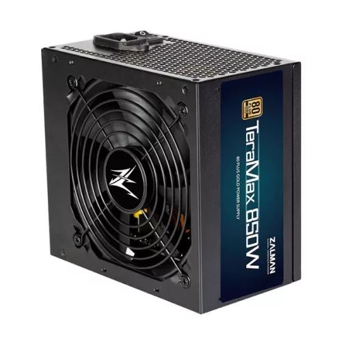 Modulárny zdroj Zalman TeraMax ZM850-TMX 850W 80+ Gold s ventilátorom