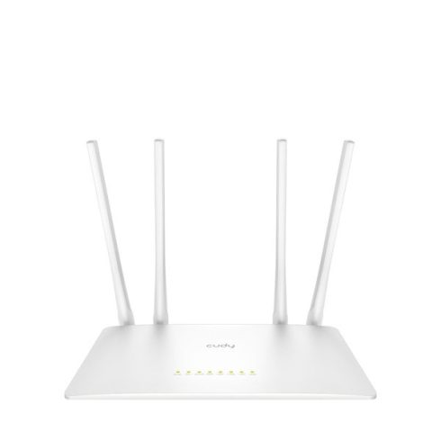 CUDY WR1200 kétsávos AC1200 WIFI fehér router