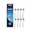 Sada 8 ks plášťov chimb pre periuța de dinți electrică Oral-B EB20-8 Precision Clean