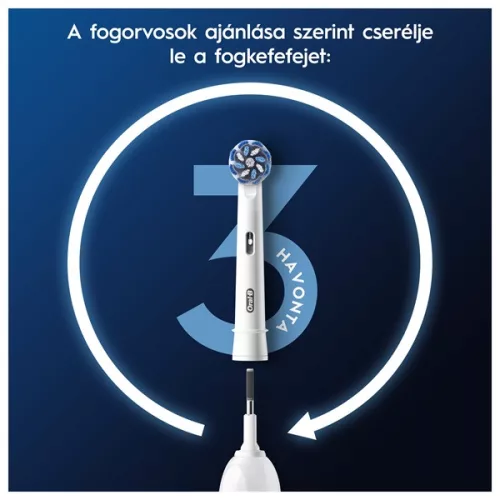 Súprava 4 plášťov chimb pre periuța de dinți electrică Oral-B EB60 Sensi