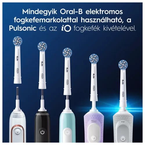 Súprava 4 plášťov chimb pre periuța de dinți electrică Oral-B EB60 Sensi