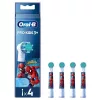 Elektrické spotrebiče Oral-B EB10-4 Spiderman pre deti, sada 4 ks prepínačov