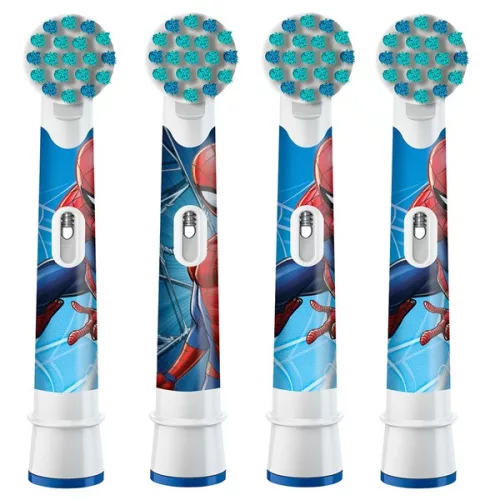 Elektrické spotrebiče Oral-B EB10-4 Spiderman pre deti, sada 4 ks prepínačov