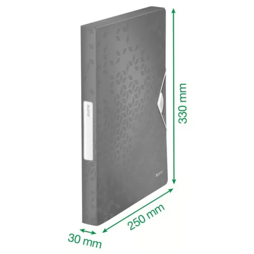 Leitz WOW JUMBO A4 crvena gumena mapa
