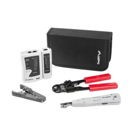 Lanberg NT-0301 Netzwerk-Werkzeugset + Tester