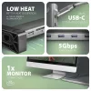 Axagon HMC-10HLS USB-C 5Gbps LONGER 9v1 hub