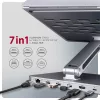 AXAGON HMC-STND ALU laptop állvány dokkoló állomással