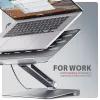 AXAGON HMC-STND ALU laptop állvány dokkoló állomással