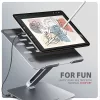 AXAGON HMC-STND ALU laptop állvány dokkoló állomással