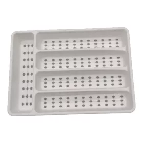 Suport pentru tacâmuri IRIS CT-008-W cu sistem antiderapant
