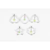 Set de 5 tigaie de bucătărie pentru ouă IRIS KT-229-S