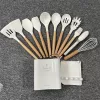 Set de bucătărie din silicon IRIS KT-243-W, 13 piese, alb