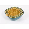Set de 6 strecurătoare-boluri de bucătărie IRIS KT-255-G