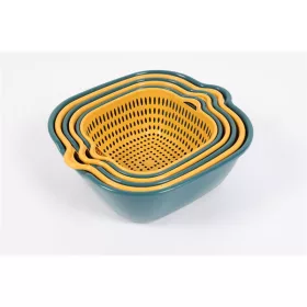 Set de 6 strecurătoare-boluri de bucătărie IRIS KT-255-G