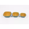 Set de 6 strecurătoare-boluri de bucătărie IRIS KT-255-G