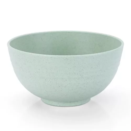 TOO KT-103 Set de 5 boluri din plastic, din paie de grâu, culori mixte, 12×6,5 cm