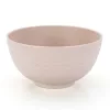 TOO KT-104 Set de 5 boluri din plastic, din paie de grâu, culori mixte, 13,5×6,5 cm
