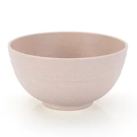   TOO KT-104 Set de 5 boluri din plastic, din paie de grâu, culori mixte, 13,5×6,5 cm