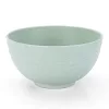 TOO KT-104 Set de 5 boluri din plastic, din paie de grâu, culori mixte, 13,5×6,5 cm